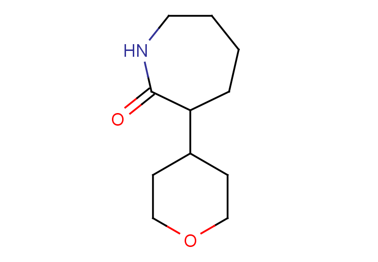 3-(oxan-4-yl)azepan-2-one