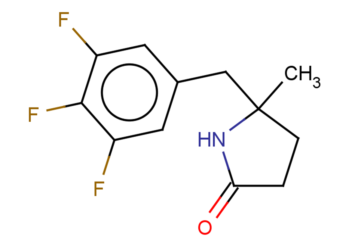 5-methyl-5-[(3,4,5-trifluorophenyl)methyl]pyrrolidin-2-one