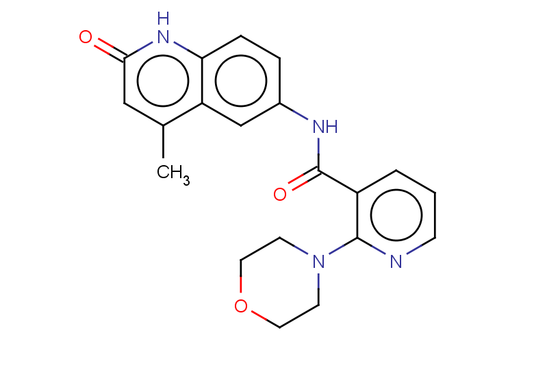 N-(4-methyl-2-oxo-1,2-dihydroquinolin-6-yl)-2-(morpholin-4-yl)pyridine-3-carboxamide