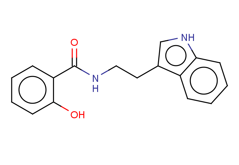 2-hydroxy-N-[2-(1H-indol-3-yl)ethyl]benzamide