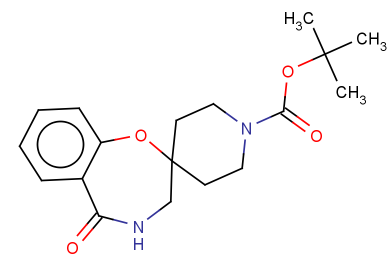 tert-butyl 5-oxo-4,5-dihydro-3H-spiro[1,4-benzoxazepine-2,4'-piperidine]-1'-carboxylate