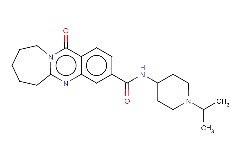 12-oxo-N-[1-(propan-2-yl)piperidin-4-yl]-6H,7H,8H,9H,10H,12H-azepino[2,1-b]quinazoline-3-carboxamide