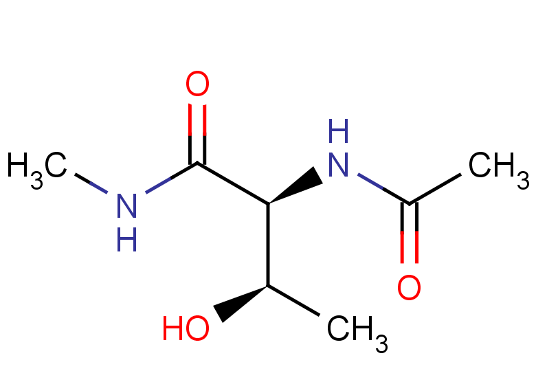(2S,3R)-2-acetamido-3-hydroxy-N-methylbutanamide