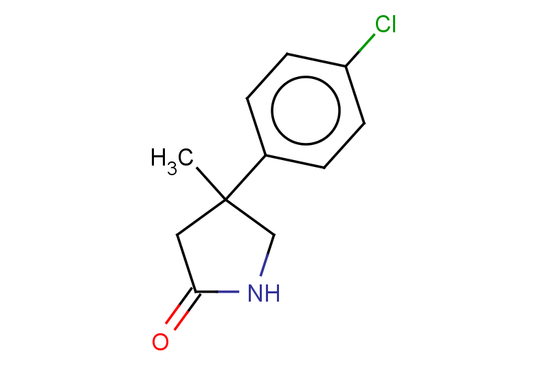 4-(4-chlorophenyl)-4-methylpyrrolidin-2-one