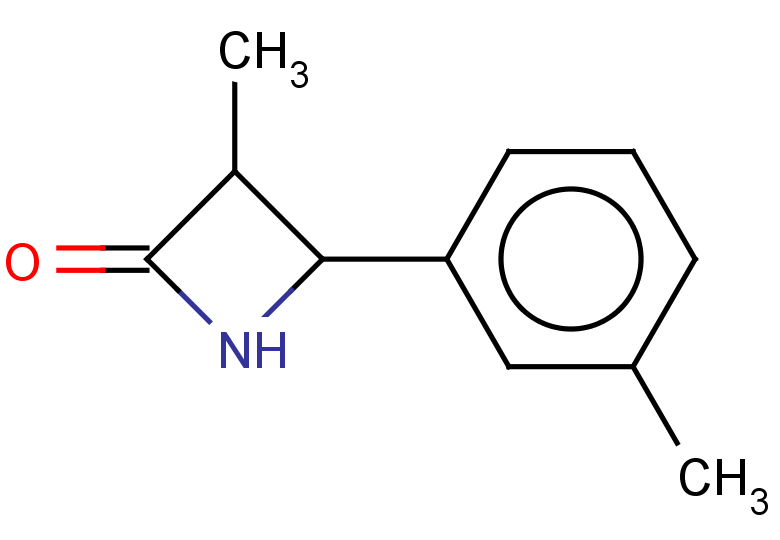 3-methyl-4-(3-methylphenyl)azetidin-2-one, Mixture of diastereomers