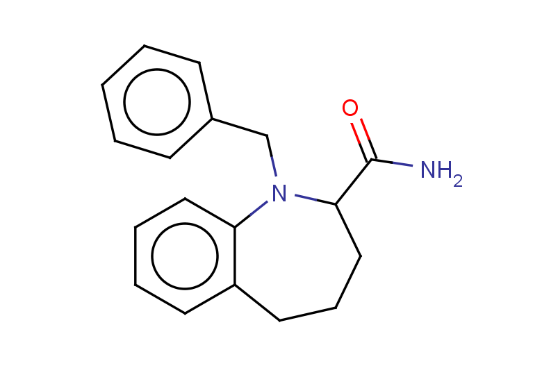 1-benzyl-2,3,4,5-tetrahydro-1H-1-benzazepine-2-carboxamide