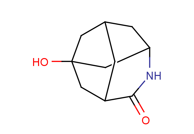 1-hydroxy-4-azatricyclo[4.3.1.1,3,8]undecan-5-one