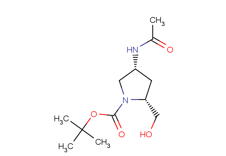 tert-butyl (2R,4R)-4-acetamido-2-(hydroxymethyl)pyrrolidine-1-carboxylate