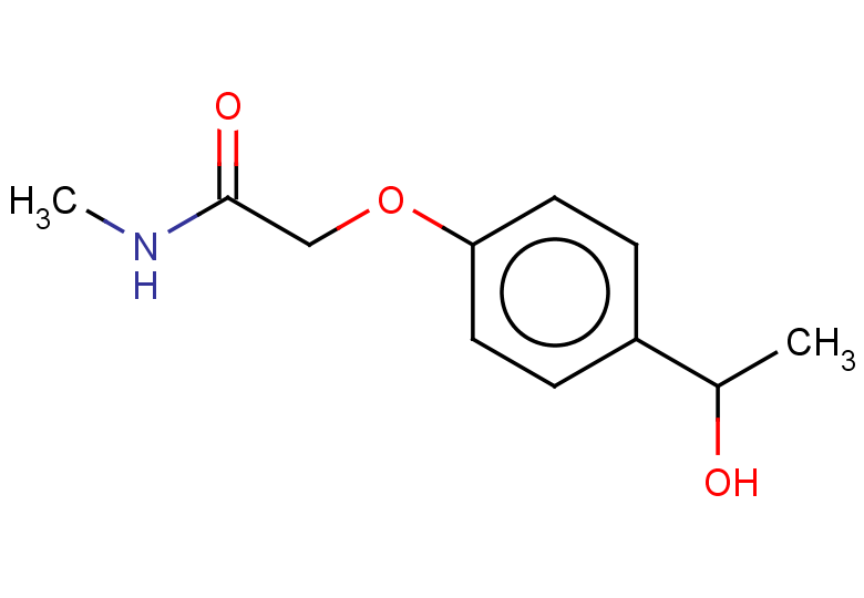 2-[4-(1-hydroxyethyl)phenoxy]-N-methylacetamide