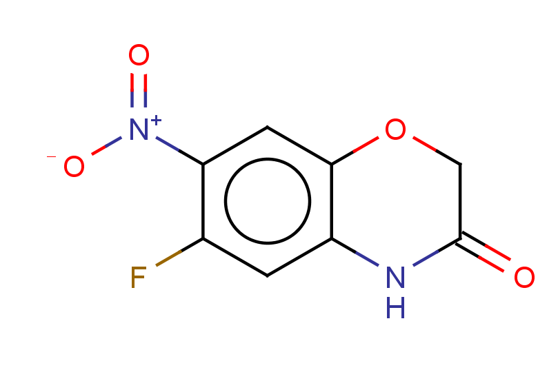 6-fluoro-7-nitro-3,4-dihydro-2H-1,4-benzoxazin-3-one