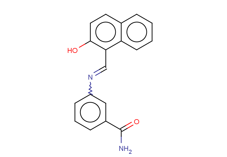 3-{[(2-hydroxynaphthalen-1-yl)methylidene]amino}benzamide