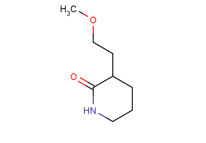 3-(2-methoxyethyl)piperidin-2-one
