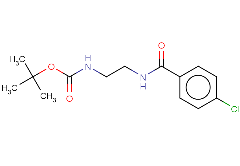 tert-butyl N-{2-[(4-chlorophenyl)formamido]ethyl}carbamate