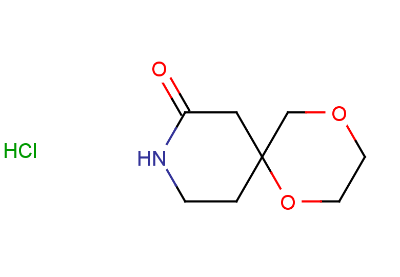 1,4-dioxa-9-azaspiro[5.5]undecan-8-one hydrochloride