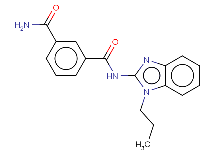 1-N-(1-propyl-1H-1,3-benzodiazol-2-yl)benzene-1,3-dicarboxamide