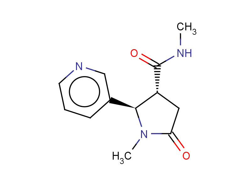 rac-(2R,3R)-N,1-dimethyl-5-oxo-2-(pyridin-3-yl)pyrrolidine-3-carboxamide, trans