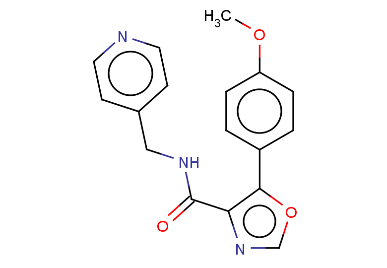 5-(4-methoxyphenyl)-N-[(pyridin-4-yl)methyl]-1,3-oxazole-4-carboxamide