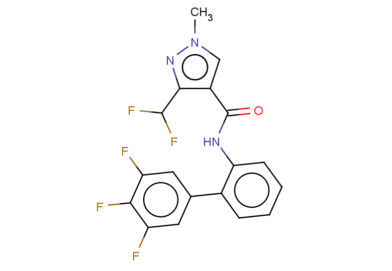 3-(difluoromethyl)-1-methyl-N-[2-(3,4,5-trifluorophenyl)phenyl]-1H-pyrazole-4-carboxamide