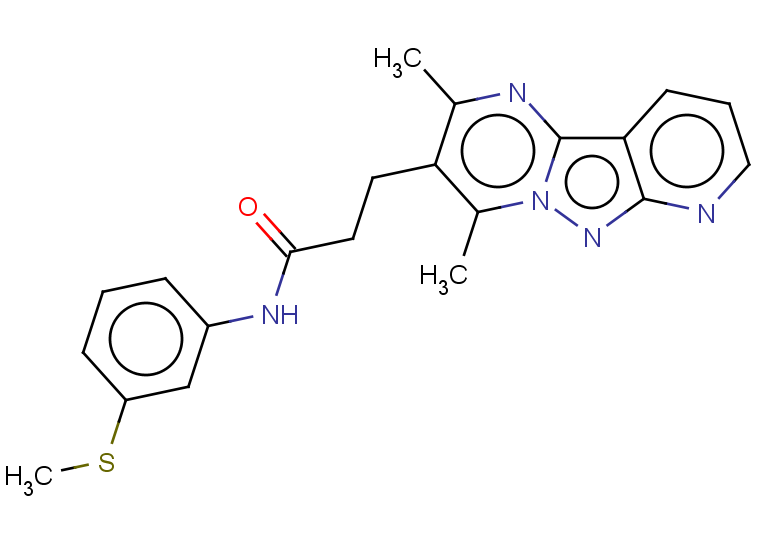 3-{4,6-dimethyl-3,7,8,10-tetraazatricyclo[7.4.0.0,2,7]trideca-1,3,5,8,10,12-hexaen-5-yl}-N-[3-(methylsulfanyl)phenyl]propanamide