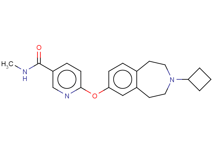 6-[(3-cyclobutyl-2,3,4,5-tetrahydro-1H-3-benzazepin-7-yl)oxy]-N-methylpyridine-3-carboxamide