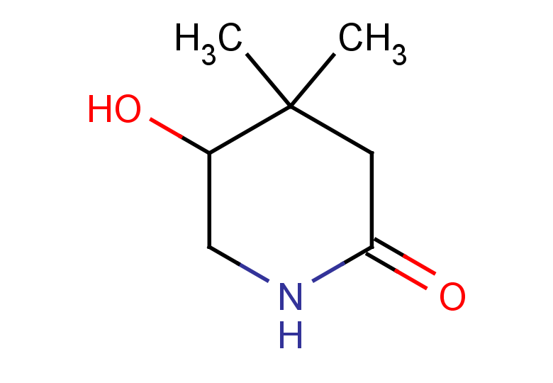 5-hydroxy-4,4-dimethylpiperidin-2-one