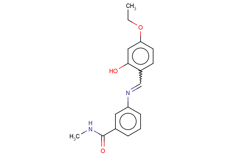 3-{[(4-ethoxy-2-hydroxyphenyl)methylidene]amino}-N-methylbenzamide