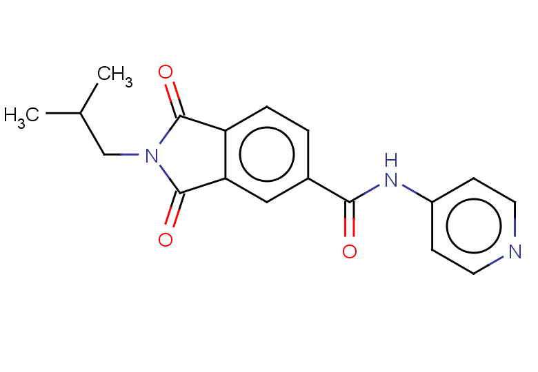 2-(2-methylpropyl)-1,3-dioxo-N-(pyridin-4-yl)-2,3-dihydro-1H-isoindole-5-carboxamide