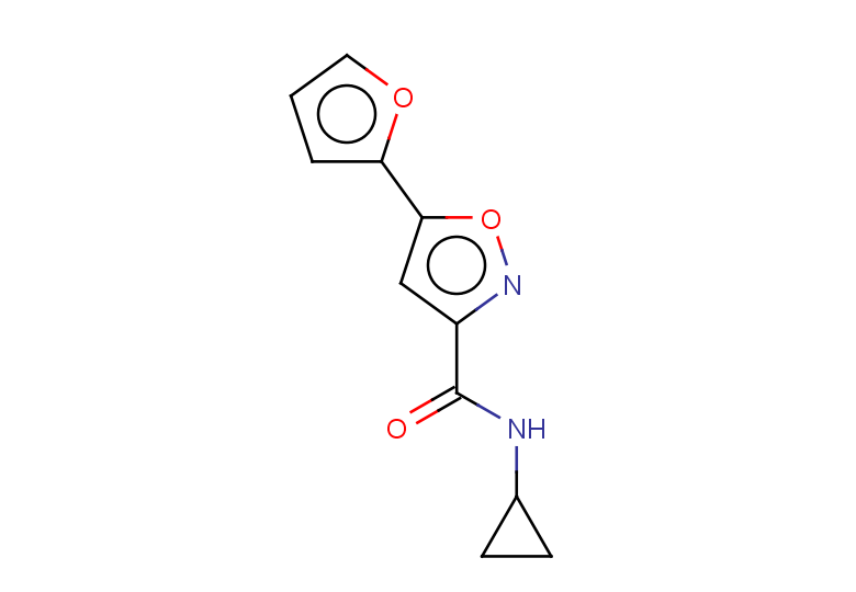 N-cyclopropyl-5-(furan-2-yl)-1,2-oxazole-3-carboxamide