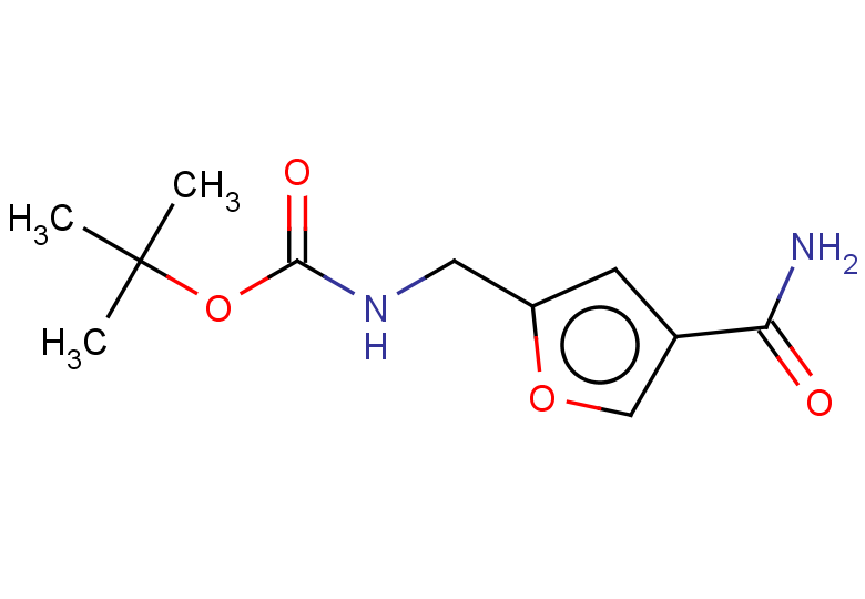 tert-butyl N-[(4-carbamoylfuran-2-yl)methyl]carbamate