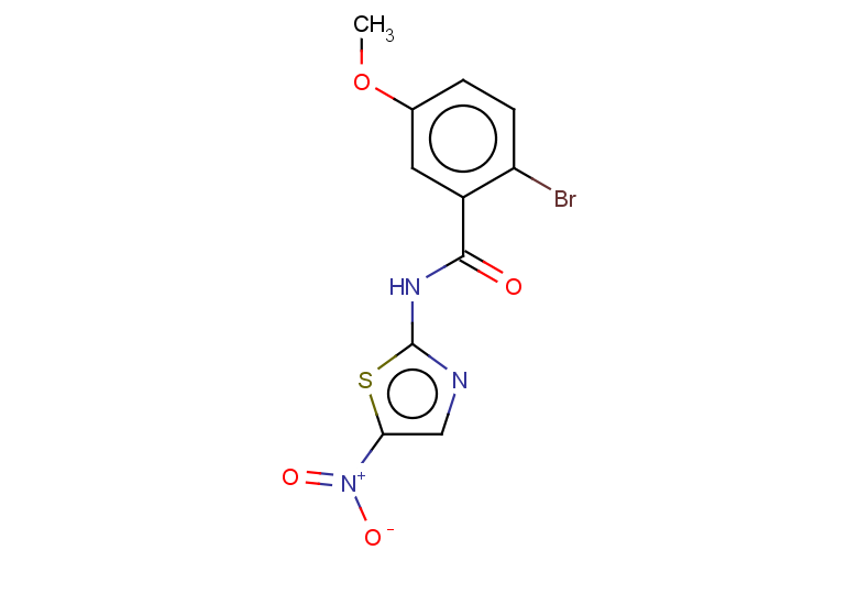 2-bromo-5-methoxy-N-(5-nitro-1,3-thiazol-2-yl)benzamide