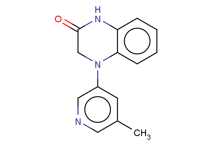 4-(5-methylpyridin-3-yl)-1,2,3,4-tetrahydroquinoxalin-2-one