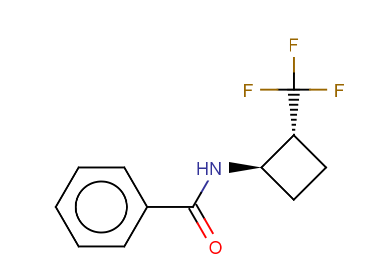 rac-N-[(1R,2R)-2-(trifluoromethyl)cyclobutyl]benzamide, trans