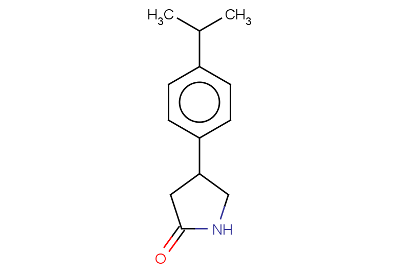 4-[4-(propan-2-yl)phenyl]pyrrolidin-2-one