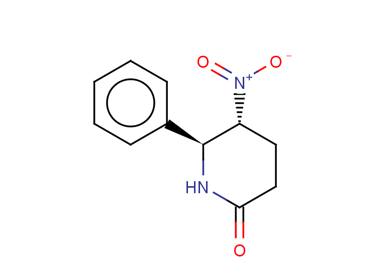 rac-(5R,6S)-5-nitro-6-phenylpiperidin-2-one, trans