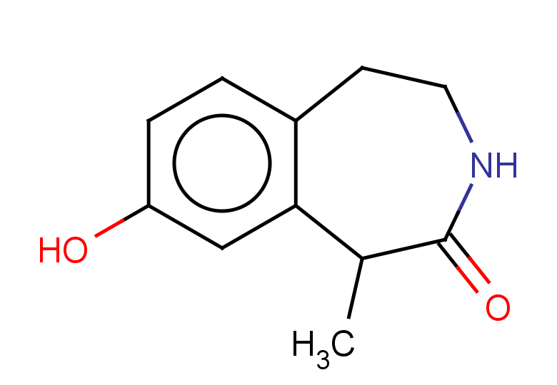 8-hydroxy-1-methyl-2,3,4,5-tetrahydro-1H-3-benzazepin-2-one