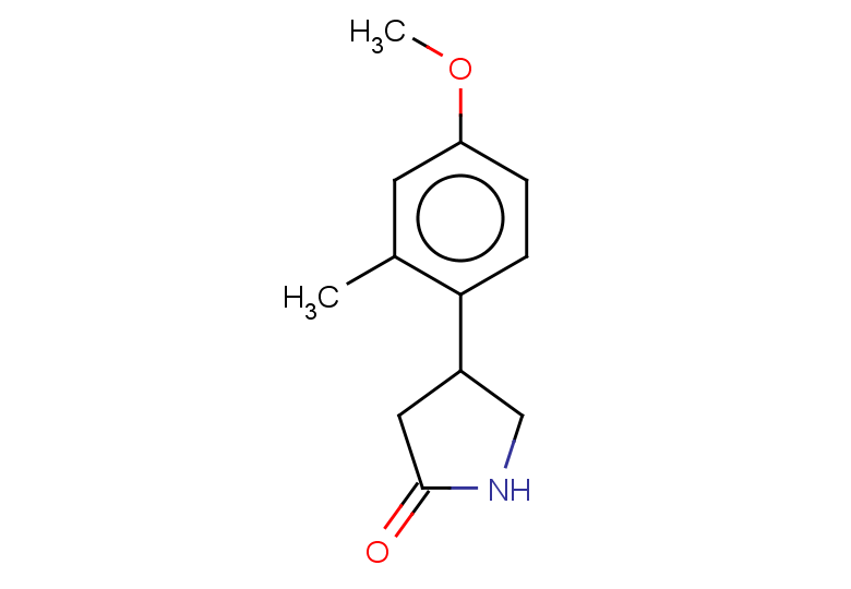 4-(4-methoxy-2-methylphenyl)pyrrolidin-2-one