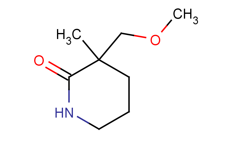 3-(methoxymethyl)-3-methylpiperidin-2-one