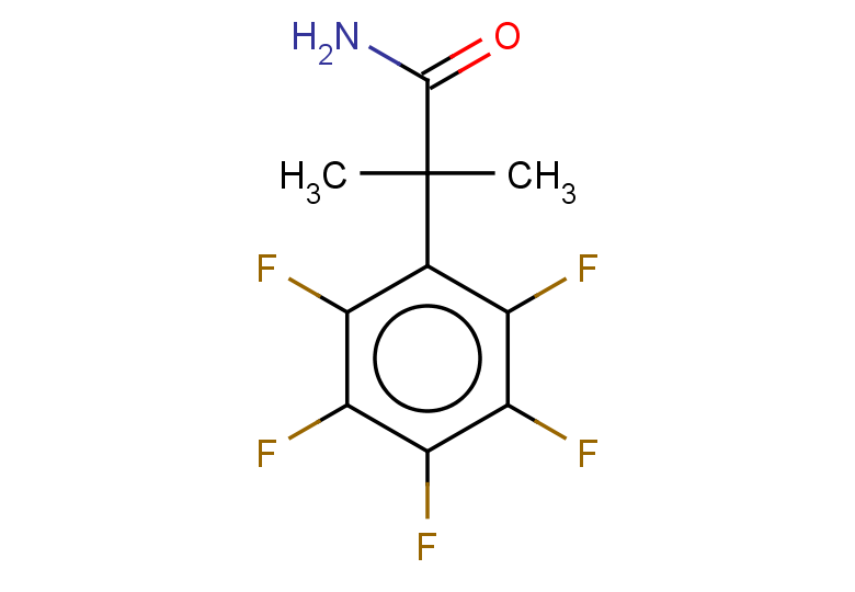 2-methyl-2-(2,3,4,5,6-pentafluorophenyl)propanamide