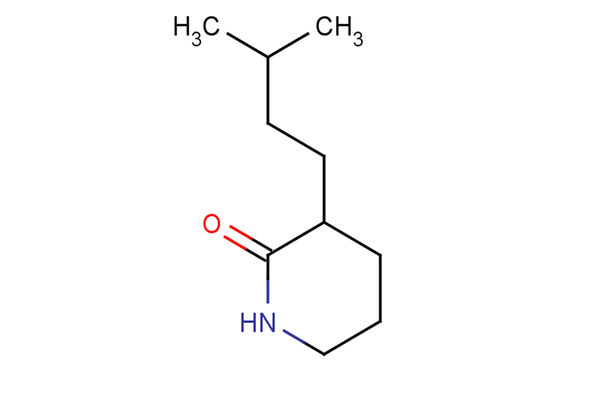 3-(3-methylbutyl)piperidin-2-one