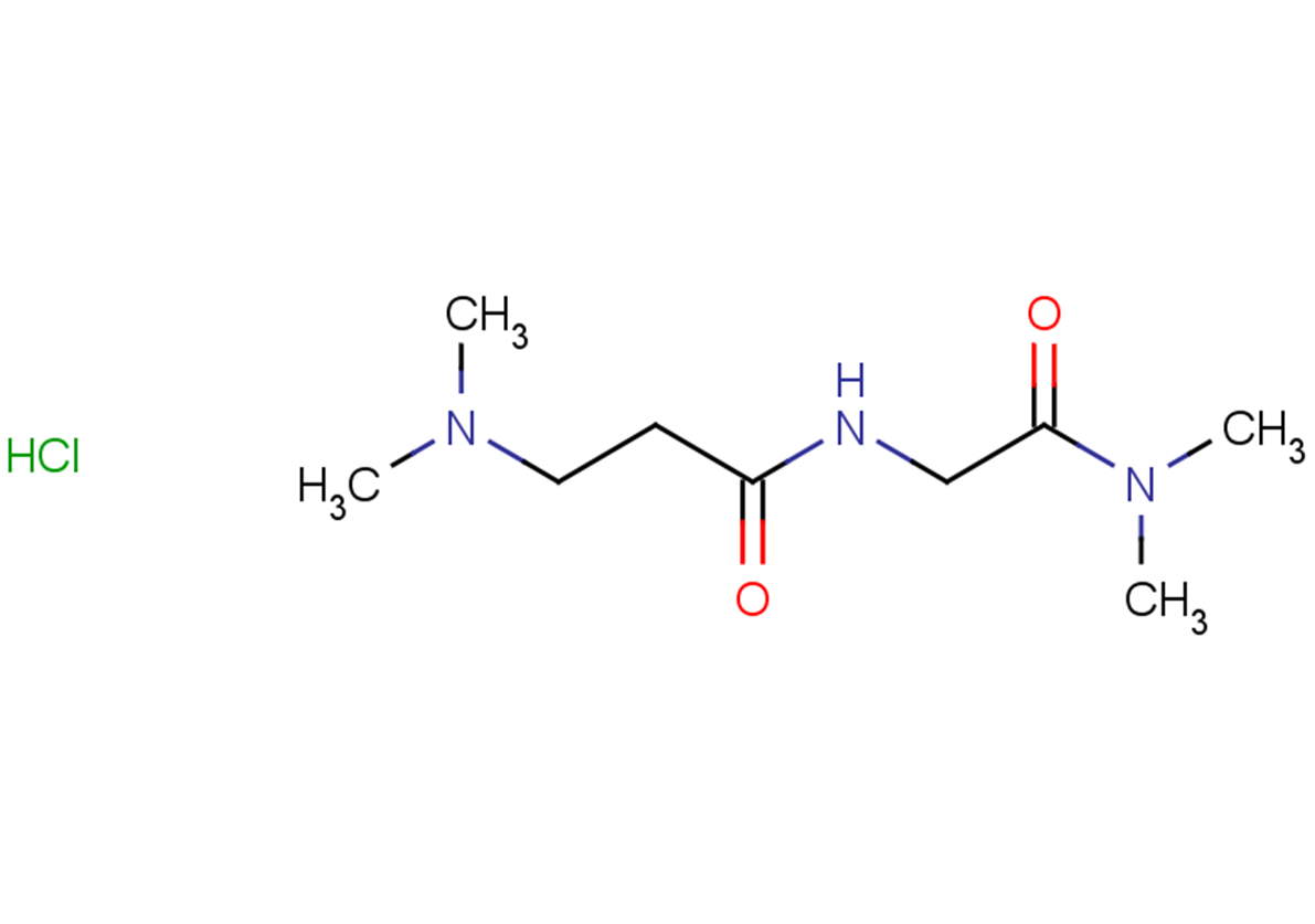 3-(dimethylamino)-N-[(dimethylcarbamoyl)methyl]propanamide hydrochloride