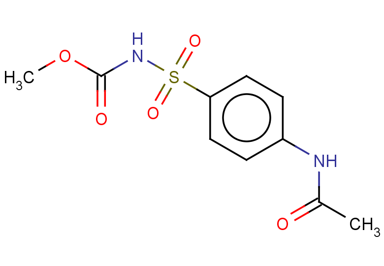 methyl N-(4-acetamidobenzenesulfonyl)carbamate