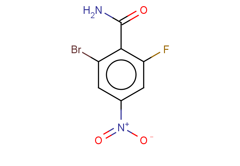 2-bromo-6-fluoro-4-nitrobenzamide