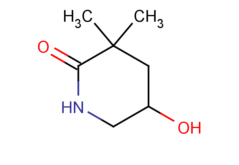 5-hydroxy-3,3-dimethylpiperidin-2-one