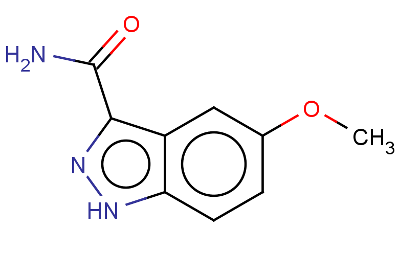 5-METHOXY-1H-INDAZOLE-3-CARBOXYLIC ACID AMIDE