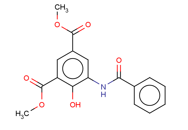 1,3-dimethyl 5-benzamido-4-hydroxybenzene-1,3-dicarboxylate