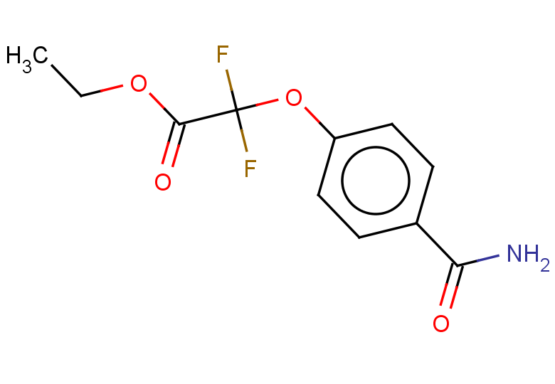 ethyl 2-(4-carbamoylphenoxy)-2,2-difluoroacetate