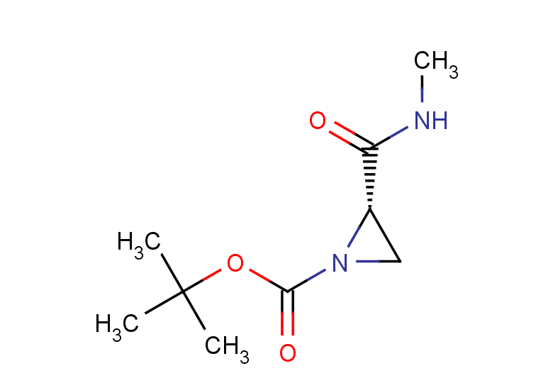 tert-butyl (2S)-2-(methylcarbamoyl)aziridine-1-carboxylate