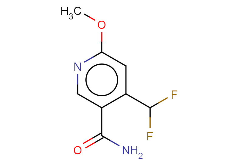 4-(difluoromethyl)-6-methoxypyridine-3-carboxamide