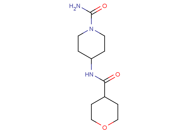 4-(oxane-4-amido)piperidine-1-carboxamide