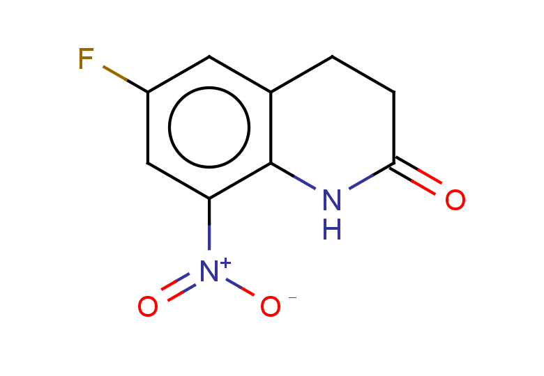 6-fluoro-8-nitro-1,2,3,4-tetrahydroquinolin-2-one
